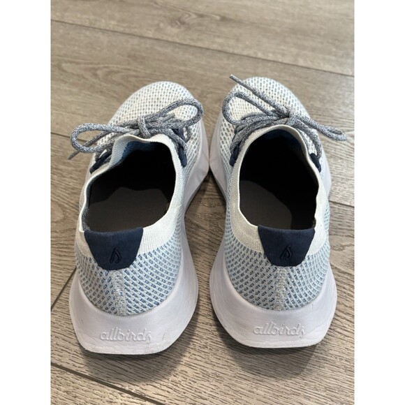 Allbirds Men's Tree Dasher TD Lace Up Running Shoes Size 8 Blue/White Casual - Picture 5 of 8